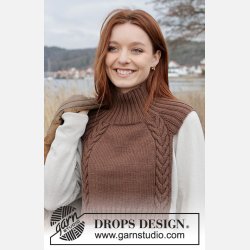 Drops - Chestnut Love Neck Warmer